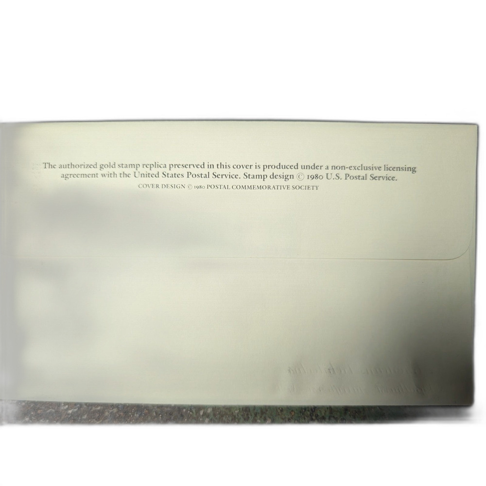 American Architecture – Lyndhurst Mansion – Gold Stamp Replica – 1980 - Picture 2 of 2